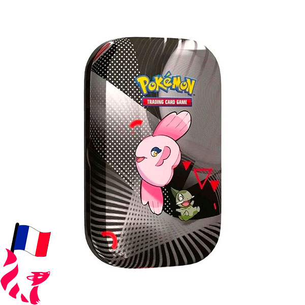 Pokémon - EV10.5 Foudre Noire & Flamme Blanche - Mini Tin - Coupenotte & Mamambo