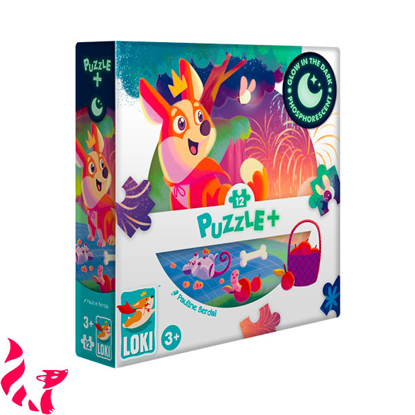 Puzzle + : Loki regarde la feu d'artifice (12 pièces)