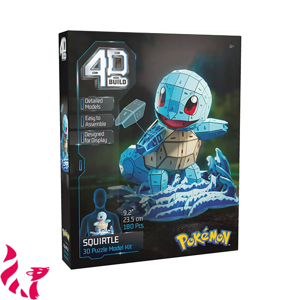 4D Build Pokémon - Carapuce