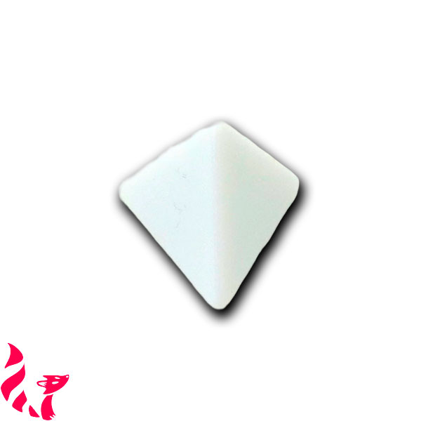 D4 vierge blanc - Dé à 4 faces