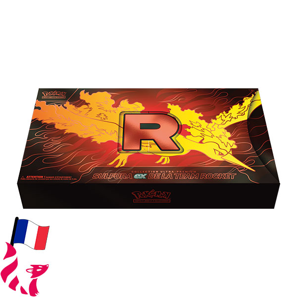 Pokémon - Coffret Collection Ultra-Premium Sulfura-Ex de la Team Rocket