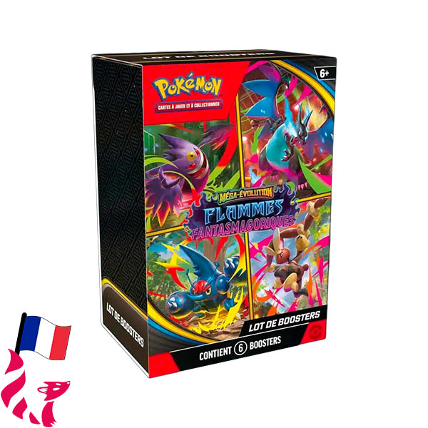 Pokémon - ME02 Flammes Fantasmagoriques - Bundle 6 boosters
