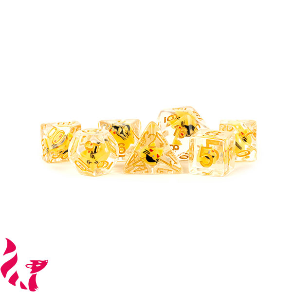 Poly Dice Set - Cat Dice