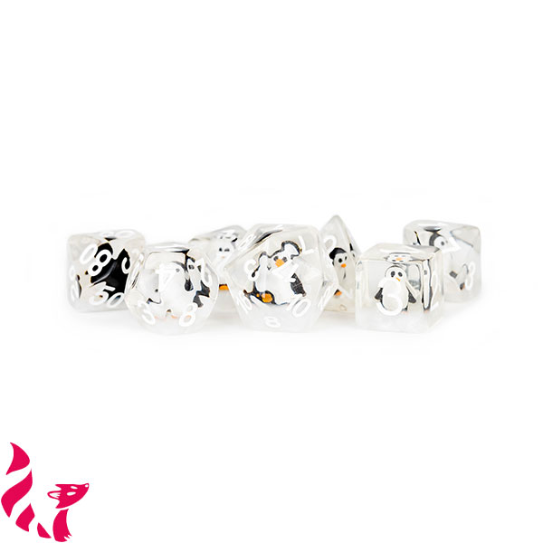 Poly Dice Set - Penguin Dice