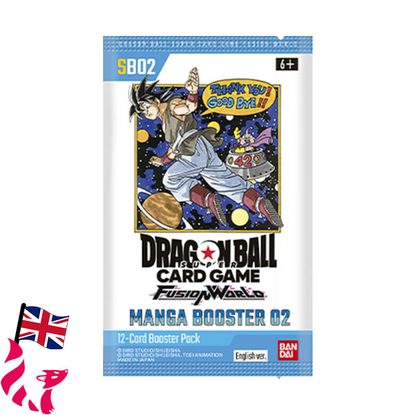 Dragon Ball Super Fusion World - SB02 Manga Booster 02 - Booster
