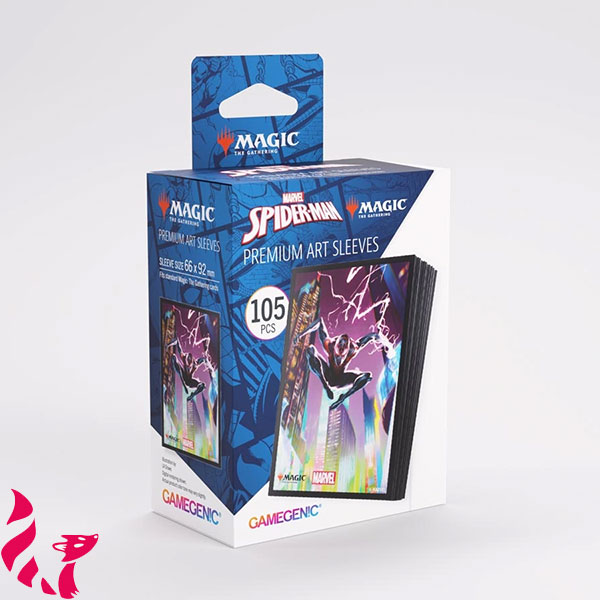 [Gamegenic] Premium Art Sleeves - Spider-Man Miles Morales (105)