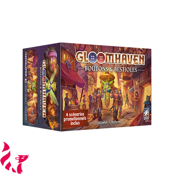 Gloomhaven - Boutons & Bestioles