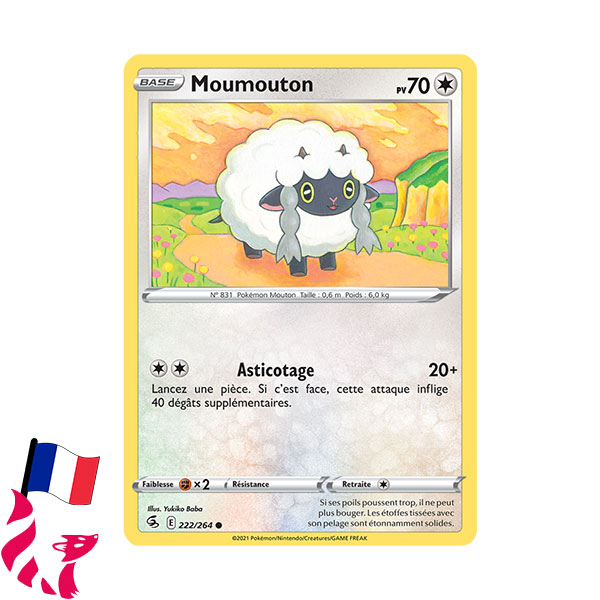 Pokémon - Carte 222/264 "Moumouton"