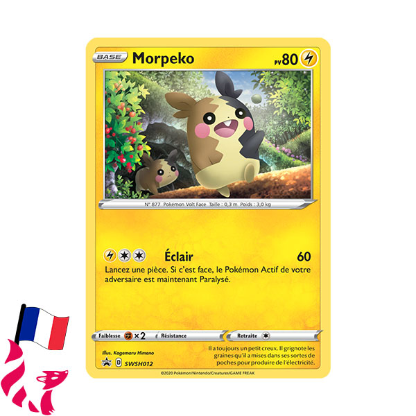 Pokémon - Carte SWSH012 "Morpeko"