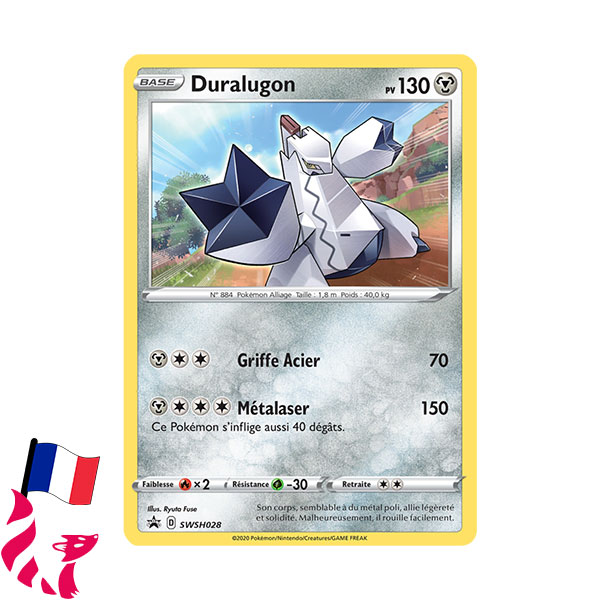 Pokémon - Carte SWSH028 "Duralugon"