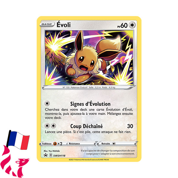 Pokémon - Carte SWSH118 "Évoli"