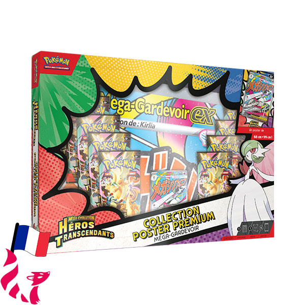 Pokémon - ME02.5 Héros Transcendants - Coffret Méga-Gardevoir - Collection Poster Premium