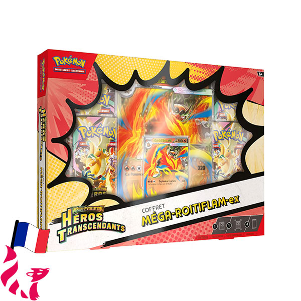 Pokémon - ME02.5 Héros Transcendants - Coffret Méga-Roitiflam-Ex