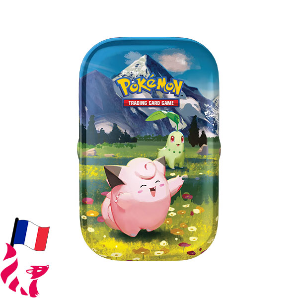 Pokémon - ME02.5 Héros Transcendants - Mini Tin - Mélofée & Germignon