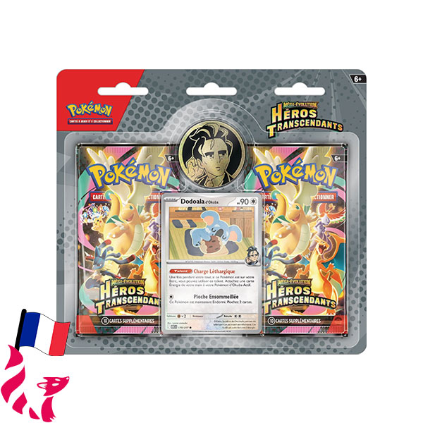 Pokémon - ME02.5 Héros Transcendants - Pack 2 boosters Dodoala d'Okuba