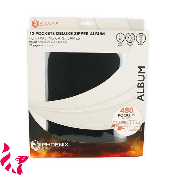 Deluxe Zipper Album - 12-Pocket - Toploaders