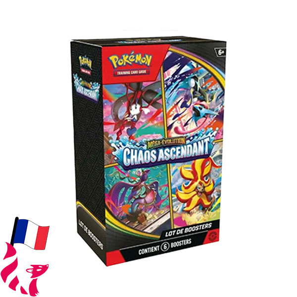 Pokémon - ME04 Chaos Ascendant - Bundle 6 boosters