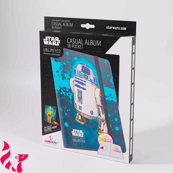 [Gamegenic] Casual Album 18-Pocket - Star Wars Unlimited - C-3PO/R2-D2