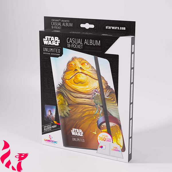 [Gamegenic] Casual Album 18-Pocket - Star Wars Unlimited - Leia Organa/Jabba The Hutt