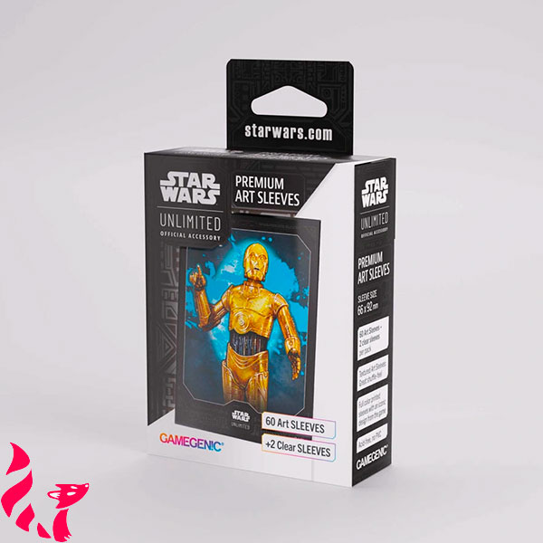 [Gamegenic] Premium Art Sleeves - Star Wars Unlimited - C-3PO