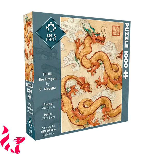 Puzzle - Tichu : Dragon (1000 pièces)