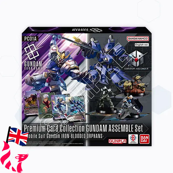 Gundam Card Game - PC01A Assemble Set - Mobile Suit Gundam Iron-Blooded Orphans (anglais)