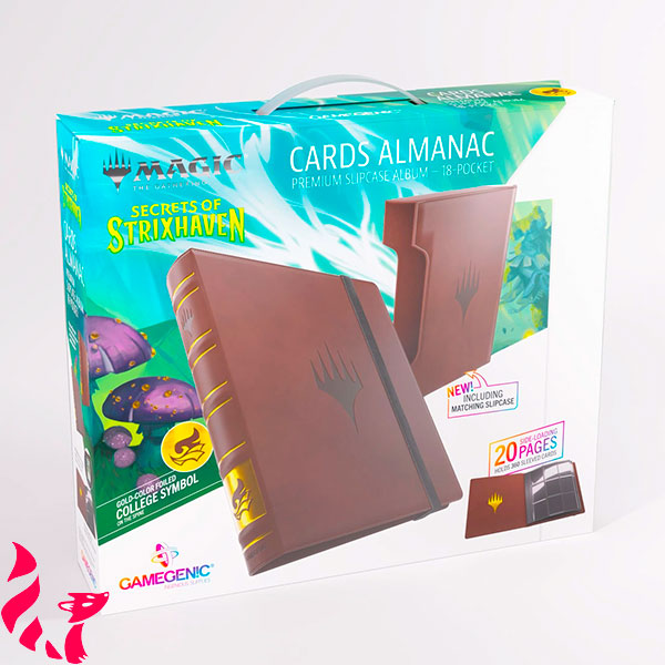 [Gamegenic] Cards Almanac - Premium Slipcase Album 18-Pocket - MTG "Les Secrets de Strixhaven : Prismari"