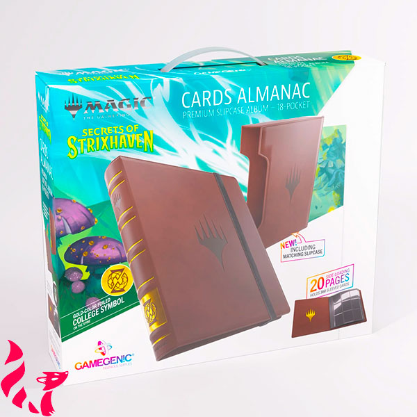 [Gamegenic] Cards Almanac - Premium Slipcase Album 18-Pocket - MTG "Les Secrets de Strixhaven : Quandrix"