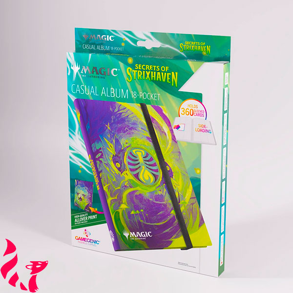[Gamegenic] Casual Album 18-Pocket - MTG "Les Secrets de Strixhaven : Flestrefleur"