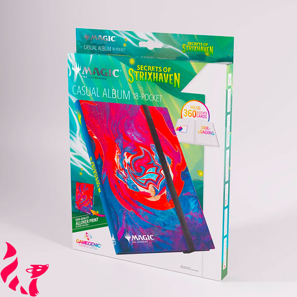 [Gamegenic] Casual Album 18-Pocket - MTG "Les Secrets de Strixhaven : Prismari"