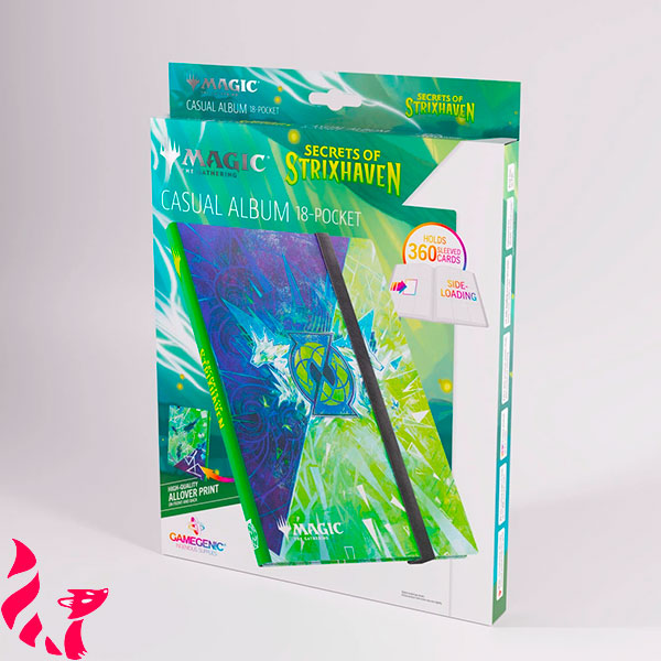 [Gamegenic] Casual Album 18-Pocket - MTG "Les Secrets de Strixhaven : Quandrix"