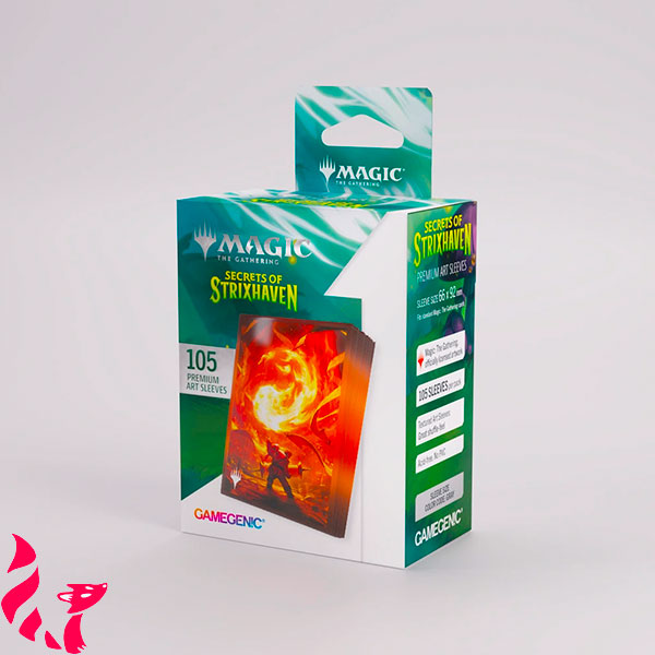 [Gamegenic] Premium Art Sleeves - MTG "Les Secrets de Strixhaven : Moutain"