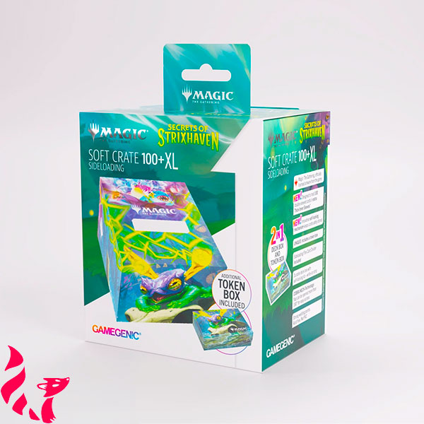 [Gamegenic] Soft Crate 100+ XL Sideloading - MTG "Les Secrets de Strixhaven : Bogwater Lumaret / Dina, Essence Brewer"