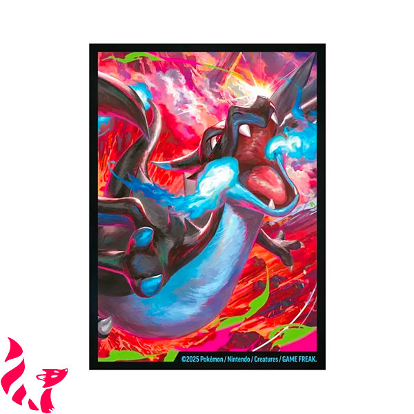 Sleeves - Pokémon "Méga-Dracaufeu-X" (65)