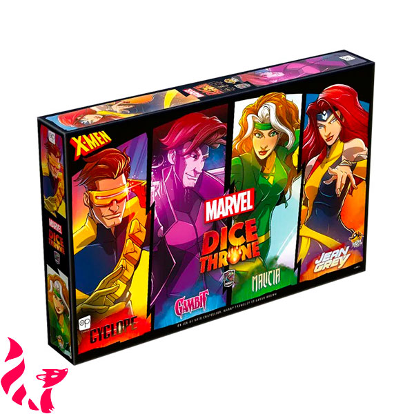 Dice Throne Marvel - Cyclope, Gambit, Malicia, Jean Grey