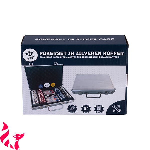 [Engelhart] Mallette de Poker 200 jetons