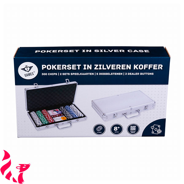 [Engelhart] Mallette de Poker 300 jetons