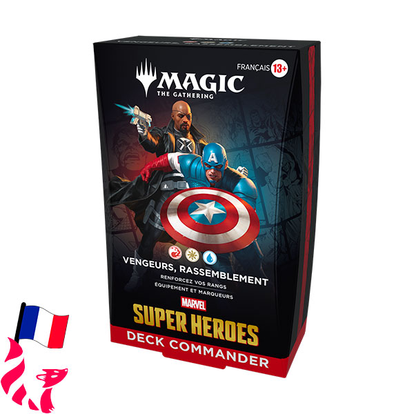 MTG Marvel Super Heroes - Commander Vengeurs, rassemblement