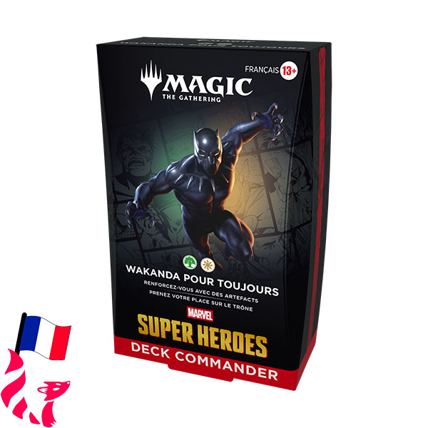 MTG Marvel Super Heroes - Commander Wakanda pour toujours