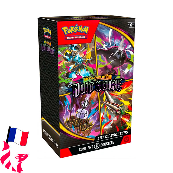 Pokémon - ME05 Nuit Noire - Bundle 6 boosters