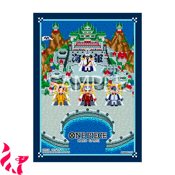 Sleeves - One Piece Pixel Art "Les trois Amiraux" (70)